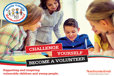 Support and inspire young people as a volunteer