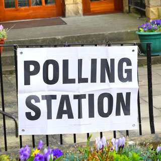 Image demonstrating Polling stations open for PCC election