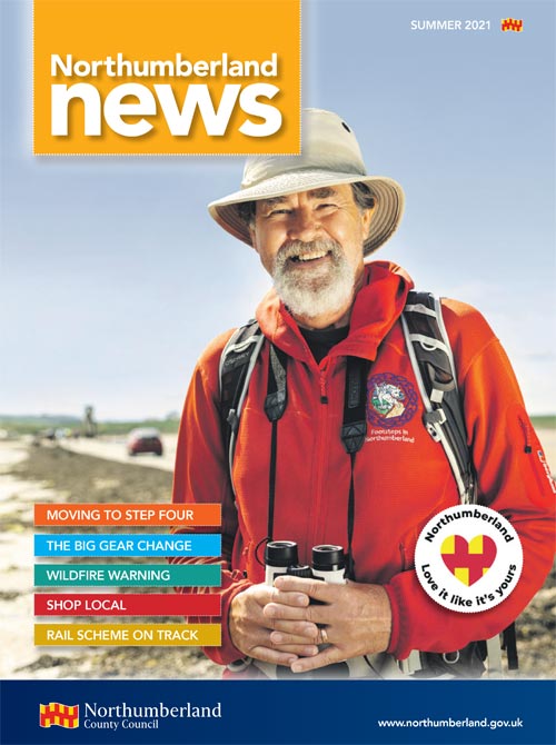 Northumberland News Summer 2021 front cover