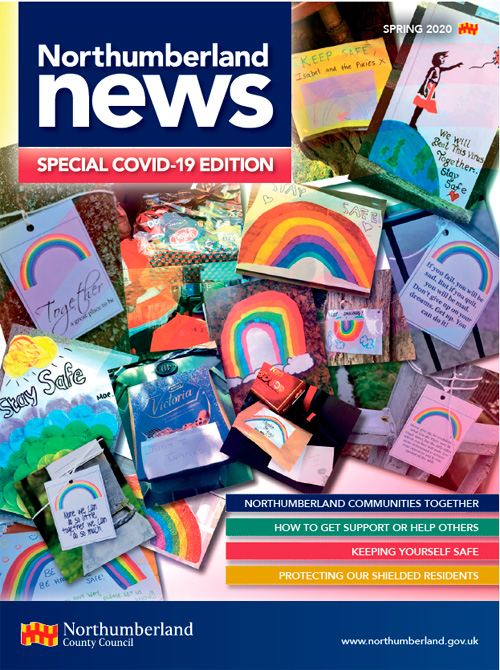 Northumberland News COVID-19 special edition front cover