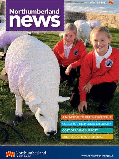 Northumberland News Winter 2022 front cover