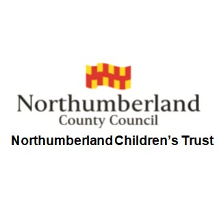 Northumberland County Council Logo and the title Northumberland Children's trust