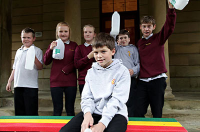 Image showing School recycling 