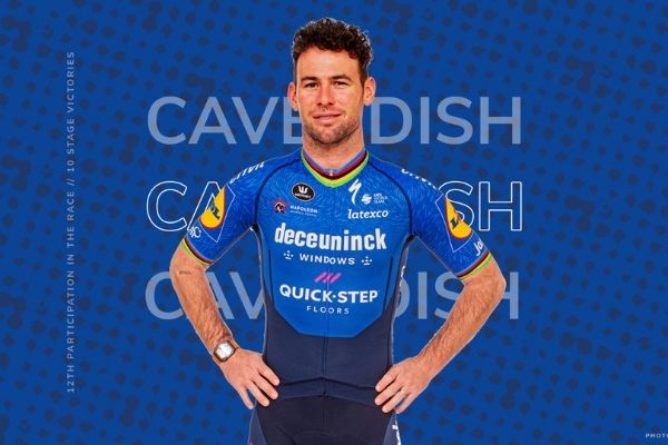 Cyclist Mark Cavendish