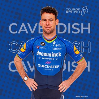 Cyclist Mark Cavendish