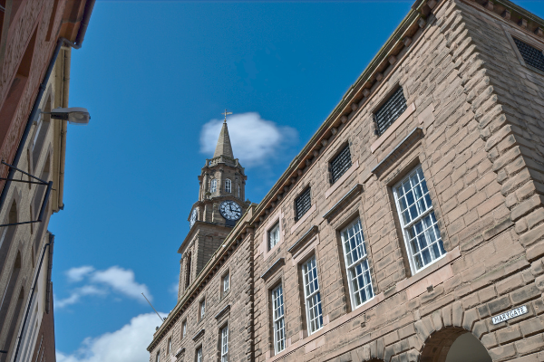 Marygate building in Berwick