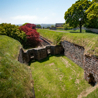 Image showing Walk the walls