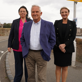 Image demonstrating Berwick’s Old Bridge re-opens to traffic following major restoration scheme