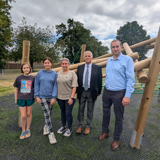 Image demonstrating Wooler’s Scotts Play Park re-opens with inclusive re-vamp 