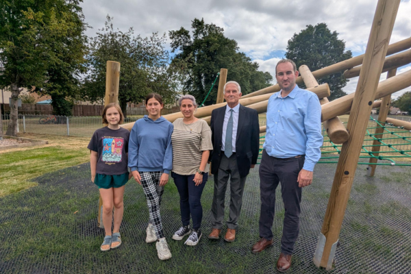 Image demonstrating Wooler’s Scotts Play Park re-opens with inclusive re-vamp 