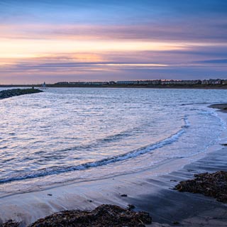 Newbiggin beach