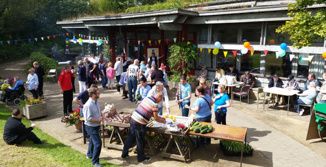 Community fair day at horticultural skills unit at Sleekburn