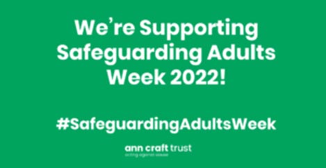 Safeguarding adults week logo