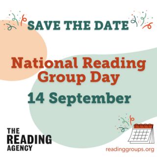 National Reading Group Day Logo.  Text reads National Reading Group Day