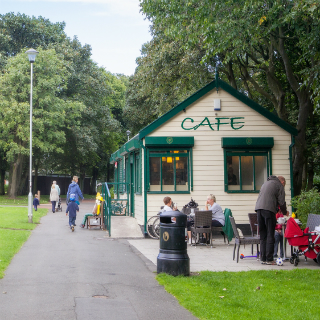 Image showing Take a coffee break