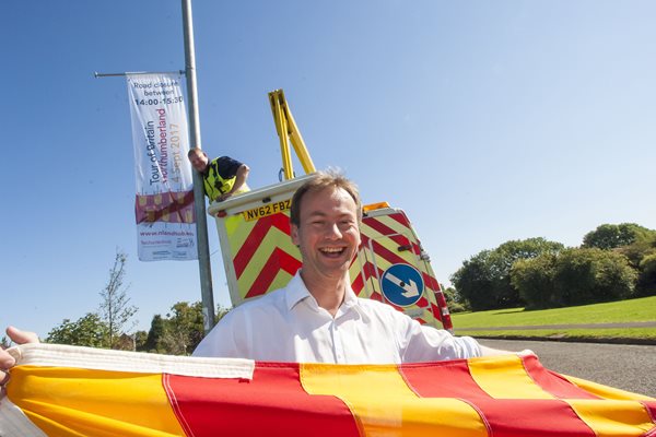 Image demonstrating Flying the flag for Northumberland