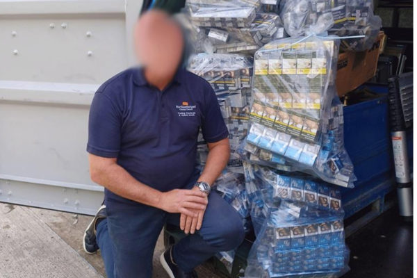 Image demonstrating Northumberland Trading Standards seize substantial haul of illicit cigarettes and tobacco  