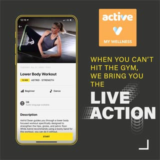 Image demonstrating New online fitness experience launched