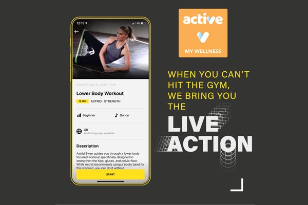 Image demonstrating New online fitness experience launched