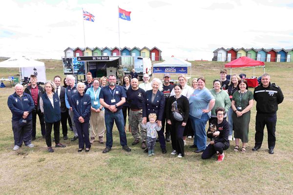 Image demonstrating Blyth event provided support for Armed Forces community  