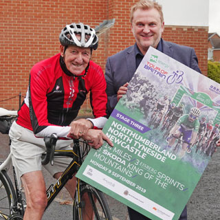 Image demonstrating Tour’s return brings back special memories for cyclist Bill