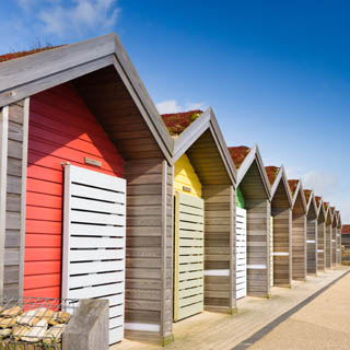 Image demonstrating Daily booking of Blyth Beach huts to be re-instated   