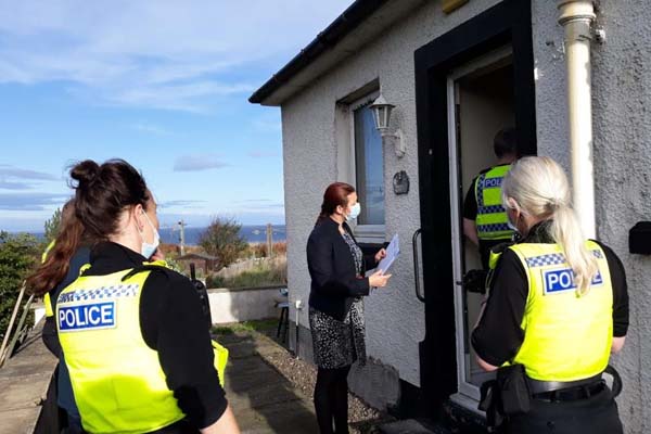 Image demonstrating Full Closure Order served on Berwick property following complaints 