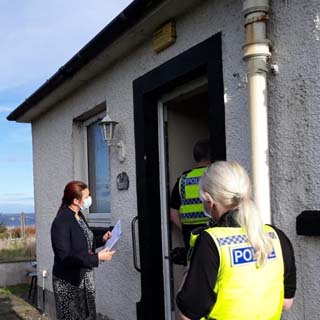 Image demonstrating Full Closure Order served on Berwick property following complaints 