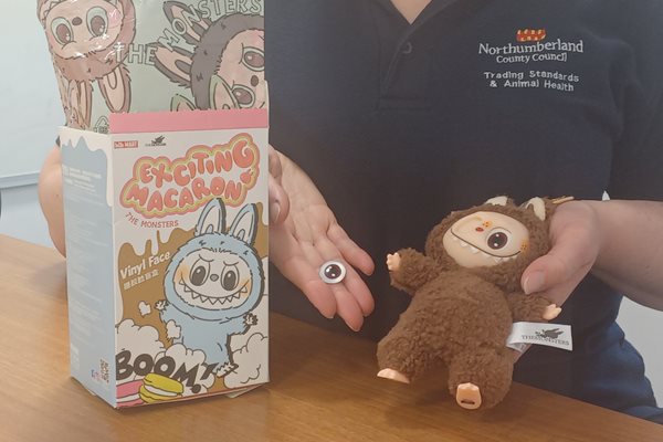 Image demonstrating Trading standards warn of unsafe counterfeit Labubu toys 