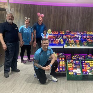 Image demonstrating Hundreds of Easter Eggs donated to Blyth families in need 