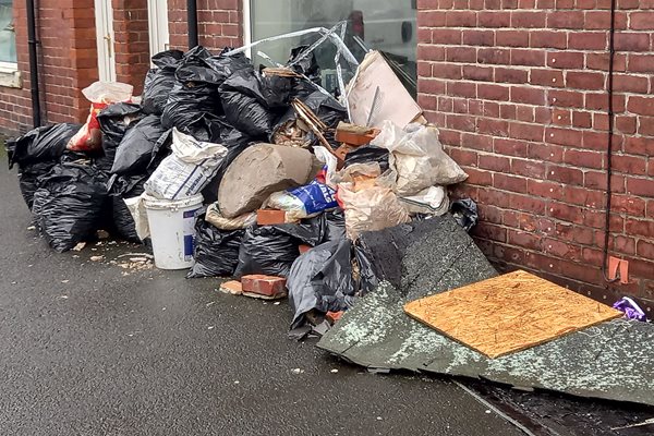 Image demonstrating Business fined for Fly-Tipping in Ashington 