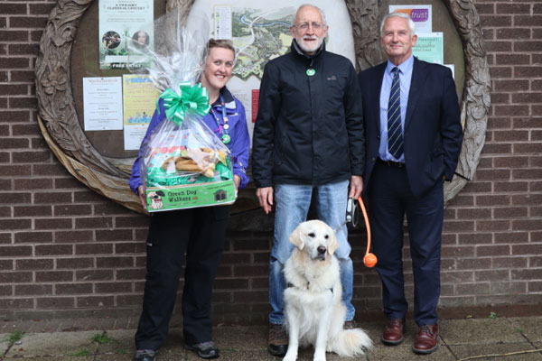 Image demonstrating Northumberland celebrates its 3,000th Green Dog Walker