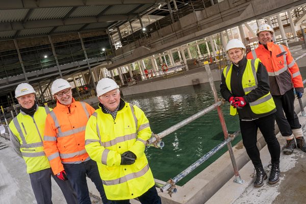 Image demonstrating Construction to Morpeth Leisure Centre passes halfway mark 