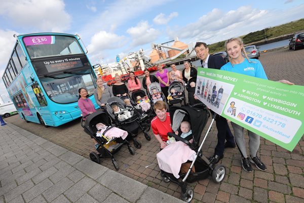 Image demonstrating Bus campaign promotes Mams on the Move 