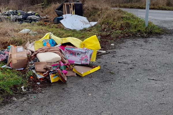 Image demonstrating Fly-tipper fined for dumping waste in two separate locations in Northumberland 
