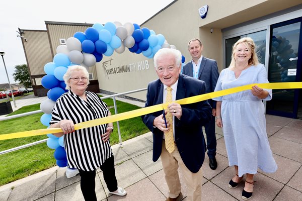 Image demonstrating Newbiggin sports and community hub opens to the public 