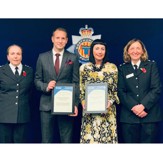    Three Northumberland County Council employees have received prestigious awards for their outstanding contribution to improving community safety.