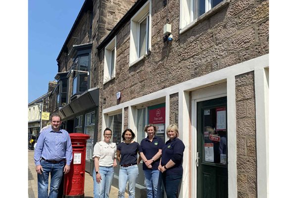 Image demonstrating Grant assists Wooler Post Office and affordable housing scheme   