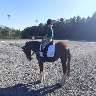 Image demonstrating Local RDA riders in the ribbons at national online finals 