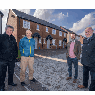 Image demonstrating First tenants move into new affordable homes in Alnwick. 