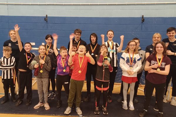 Image demonstrating Alnwick sporting day success for young people with special needs 