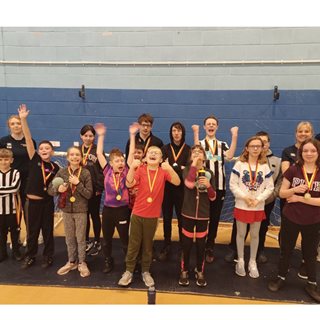 Image demonstrating Alnwick sporting day success for young people with special needs 