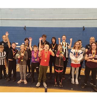 Image demonstrating Alnwick sporting day success for young people with special needs 