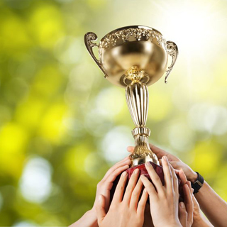 stock image of trophy