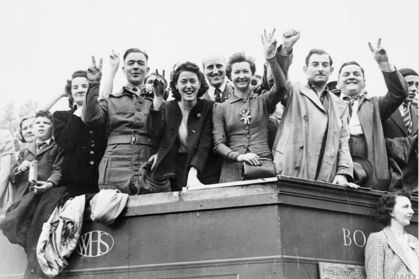 Image demonstrating Call for people to celebrate VE Day with 'Stay at Home' parties
