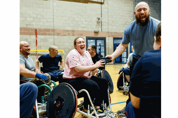 Image demonstrating Wheelchair rugby club seeking new recruits 