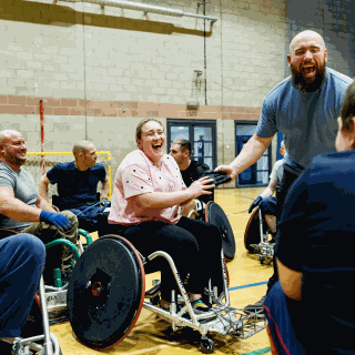 Image demonstrating Wheelchair rugby club seeking new recruits 
