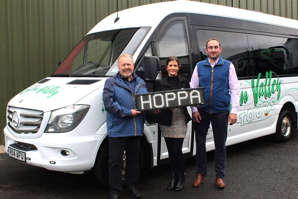 Image demonstrating New bus service for Wooler town centre 