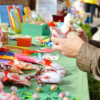 Xmas Fair - stock image