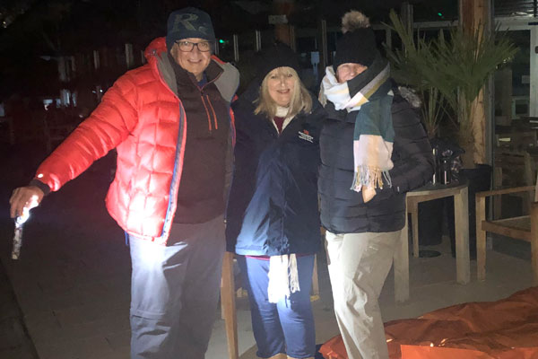 Council officers sleep out 